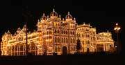 Mysore Palace in Night, Mysore
